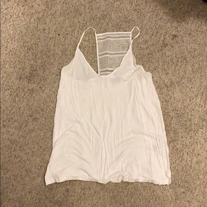 White Old Navy soft tank top